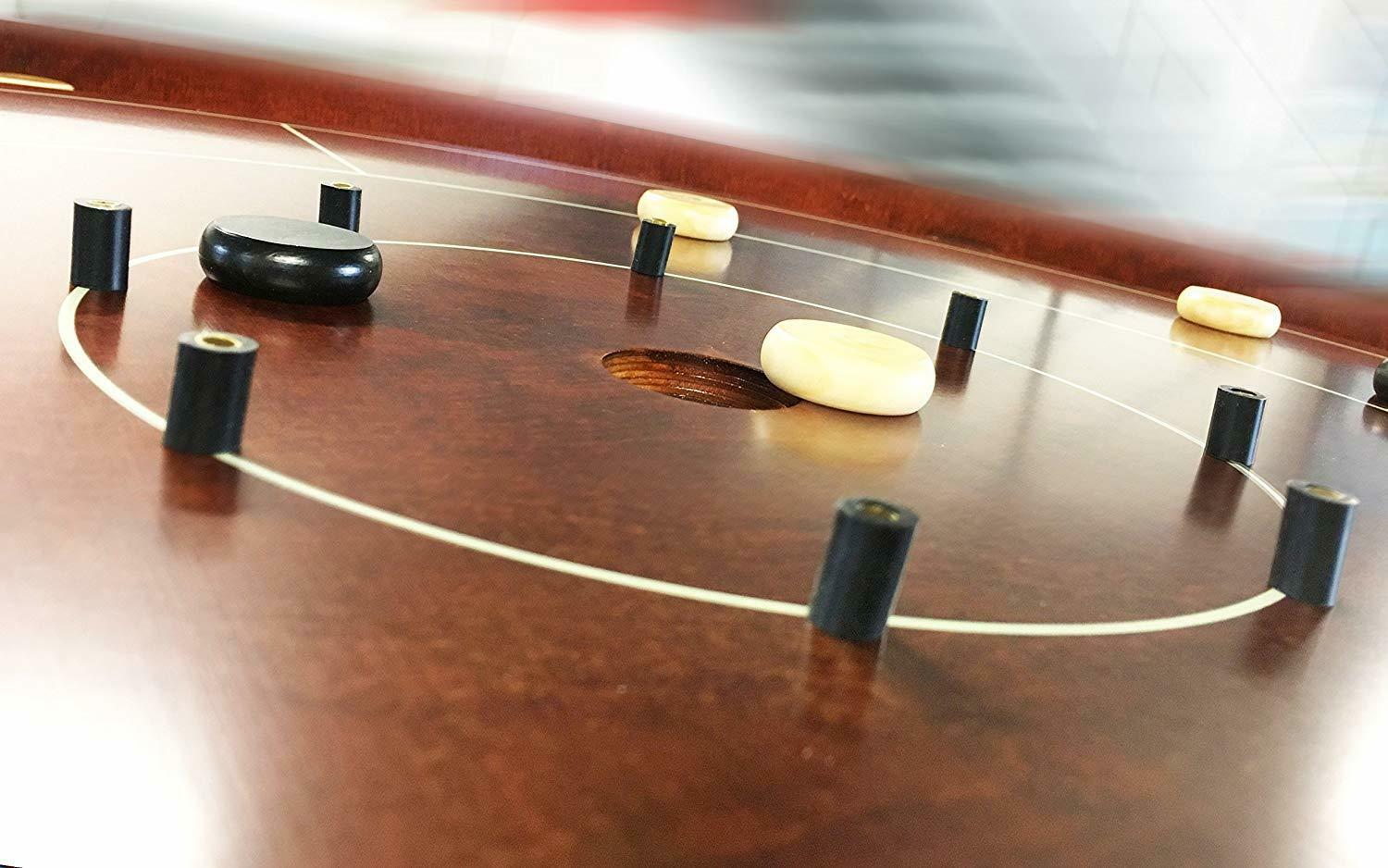 Crokinole (Marron) Zoom
