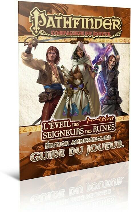 Pathfinder: Compagnon du Joueur - L'Éveil des Seigneurs des Runes - Édition Anniversaire - Guide du Joueur Cover 3d