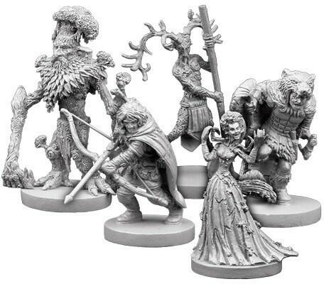 Talisman: Le Royaume Sylvestre Figurines