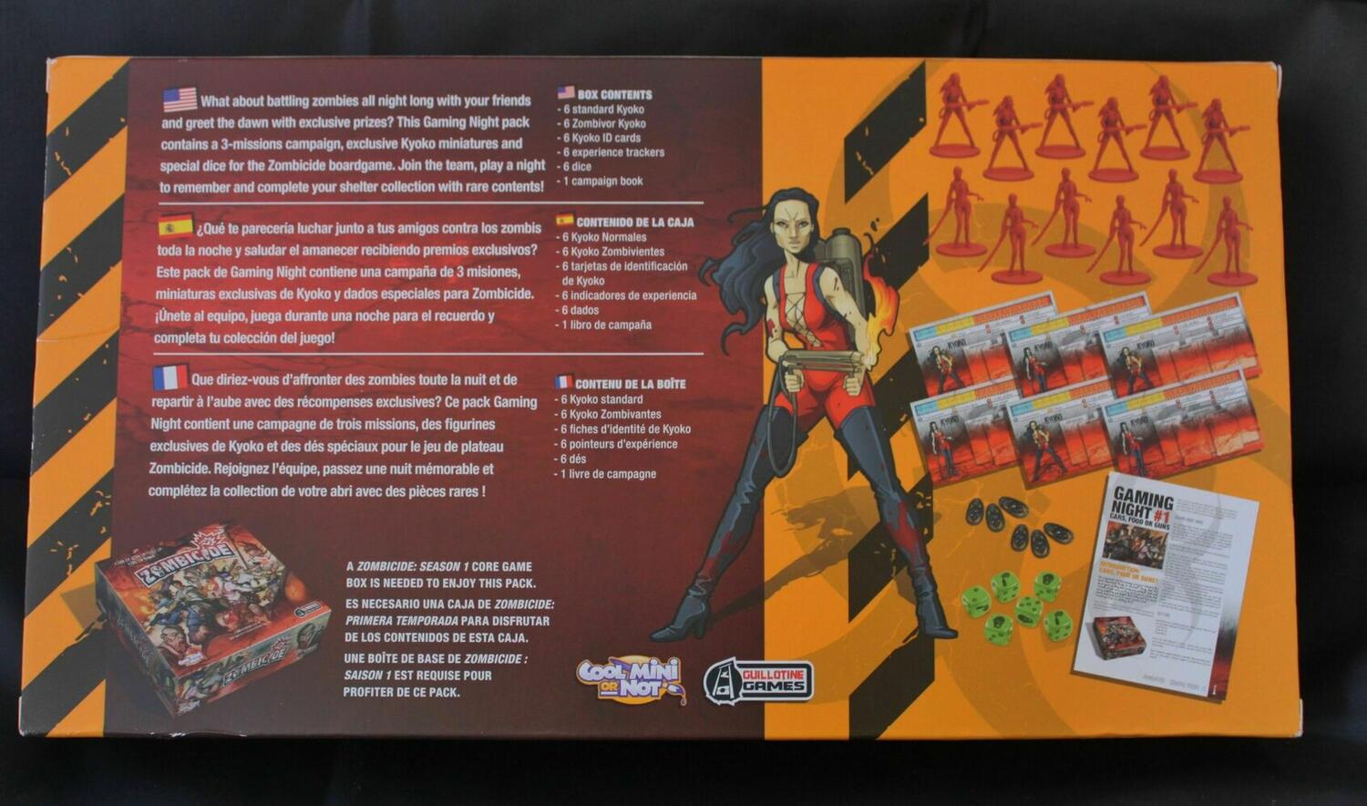 Zombicide: Gaming Night #1 - Cars, Food or Guns Back