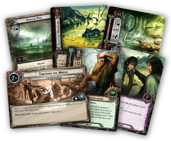 Le Seigneur des Anneaux: Le Jeu de Cartes - Les Nîn-in-Eilph Cartes