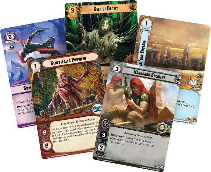 Warhammer 40,000: Conquest - Récupération Mortelle Cartes