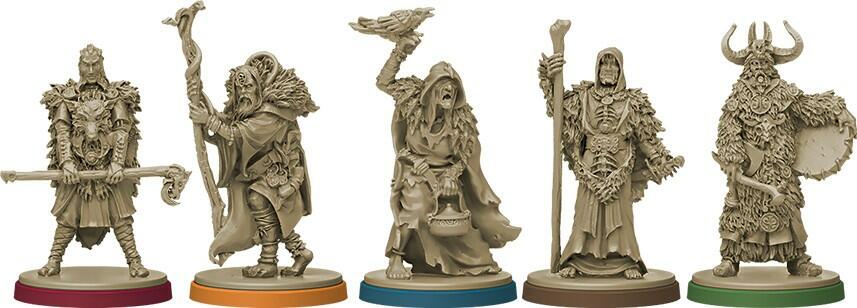 Blood Rage: Mystics of Midgard Figurines