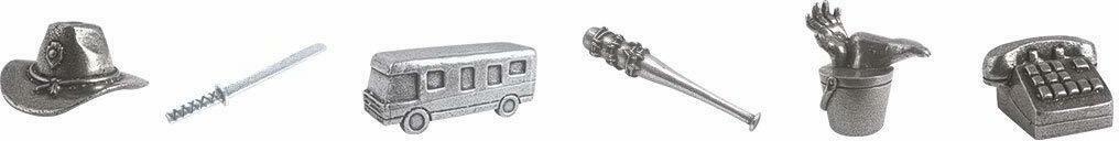 Monopoly: The Walking Dead Pions