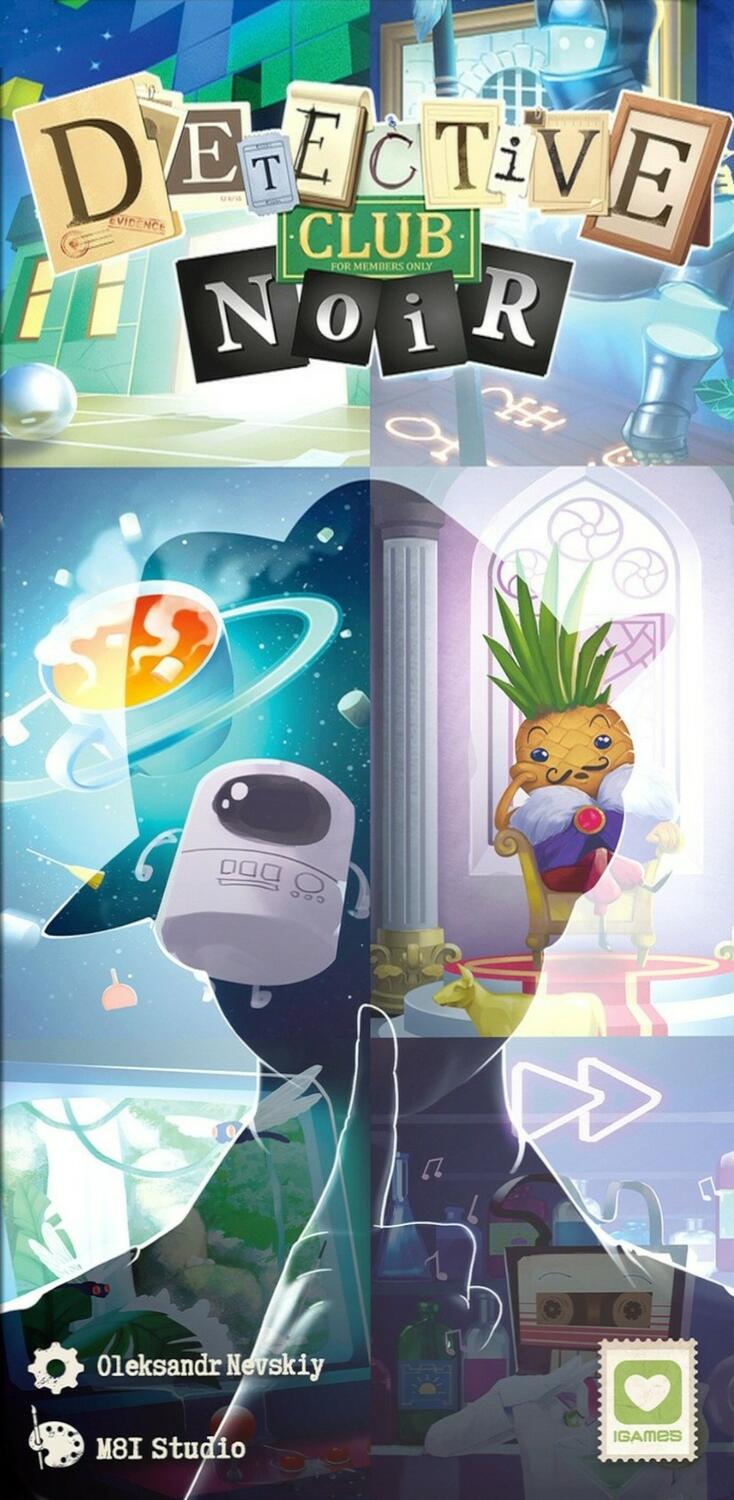 Detective Club: Noir Cover