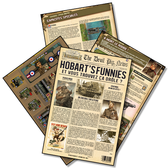 Heroes of Normandie: Gazette #2 Cover Transparent