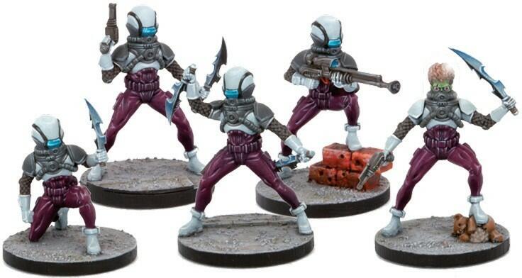 Mars Attacks: Le Jeu - Martiens Furtifs Figurines