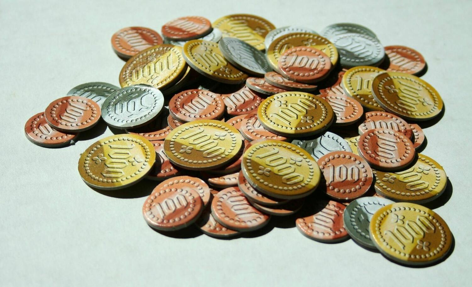 Marchands du Moyen Age Jetons