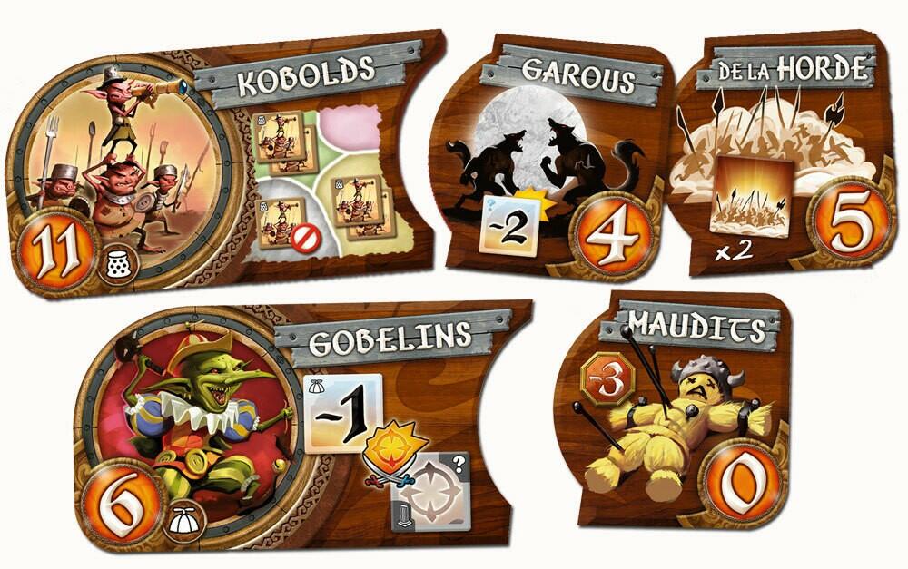 Small World: Maauuudits ! Tuiles