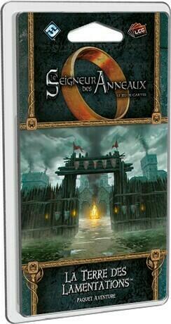 Le Seigneur des Anneaux: Le Jeu de Cartes - La Terre des Lamentations Cover 3d