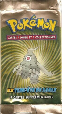 Pokémon: EX - Tempête de Sable - Booster Cover