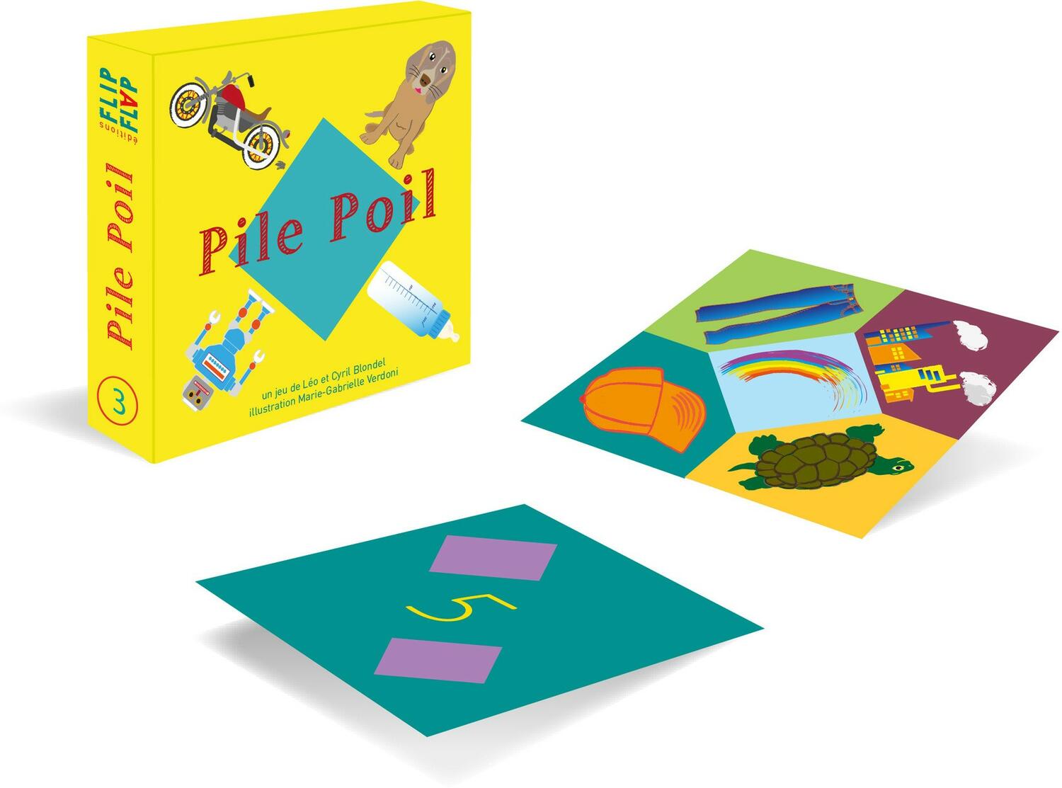 Pile Poil Flip Flap Eclate