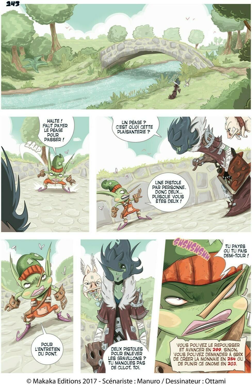 Magicae Tenebrae: La BD Dont Vous Êtes le Héros Page