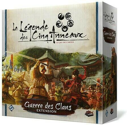La Légende des Cinq Anneaux: Le Jeu de Cartes - Guerre des Clans Cover 3d