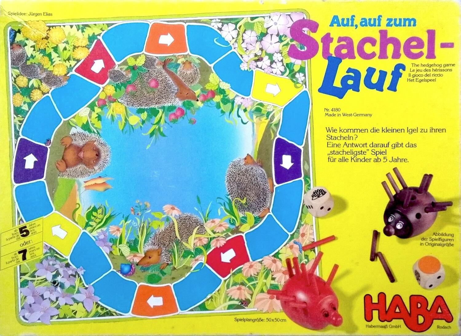 Auf, auf zum Stachellauf Cover