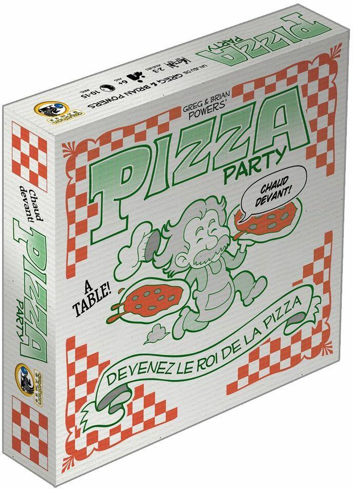 Pizza Party Cover 3d