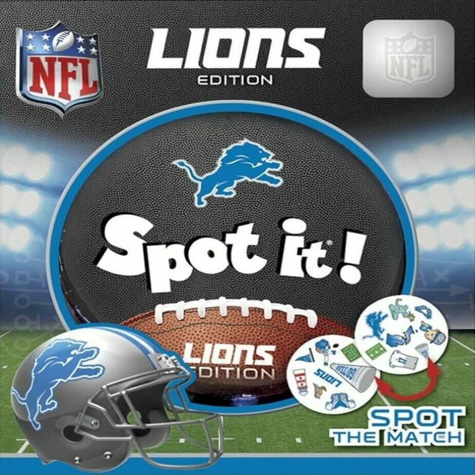 Spot it! Detroit Lions Edition Cover