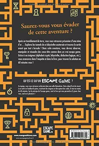 Escape Game: Danger Dans la Mine Back