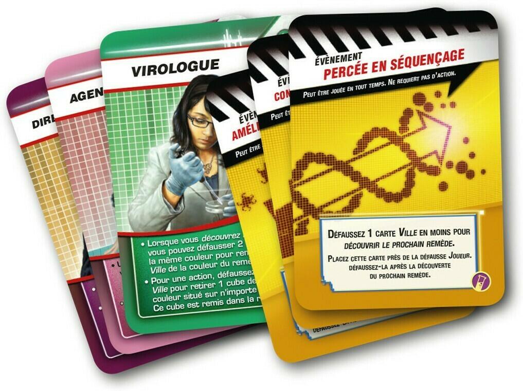 Pandemic: In Vitro Cartes