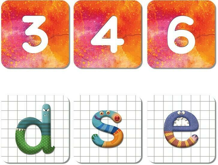 Le Petit Bac des Alphamons Cartes