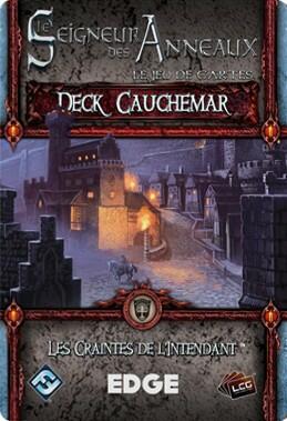Le Seigneur des Anneaux: Le Jeu de Cartes - Deck Cauchemar - Les Craintes de l’Intendant Cover