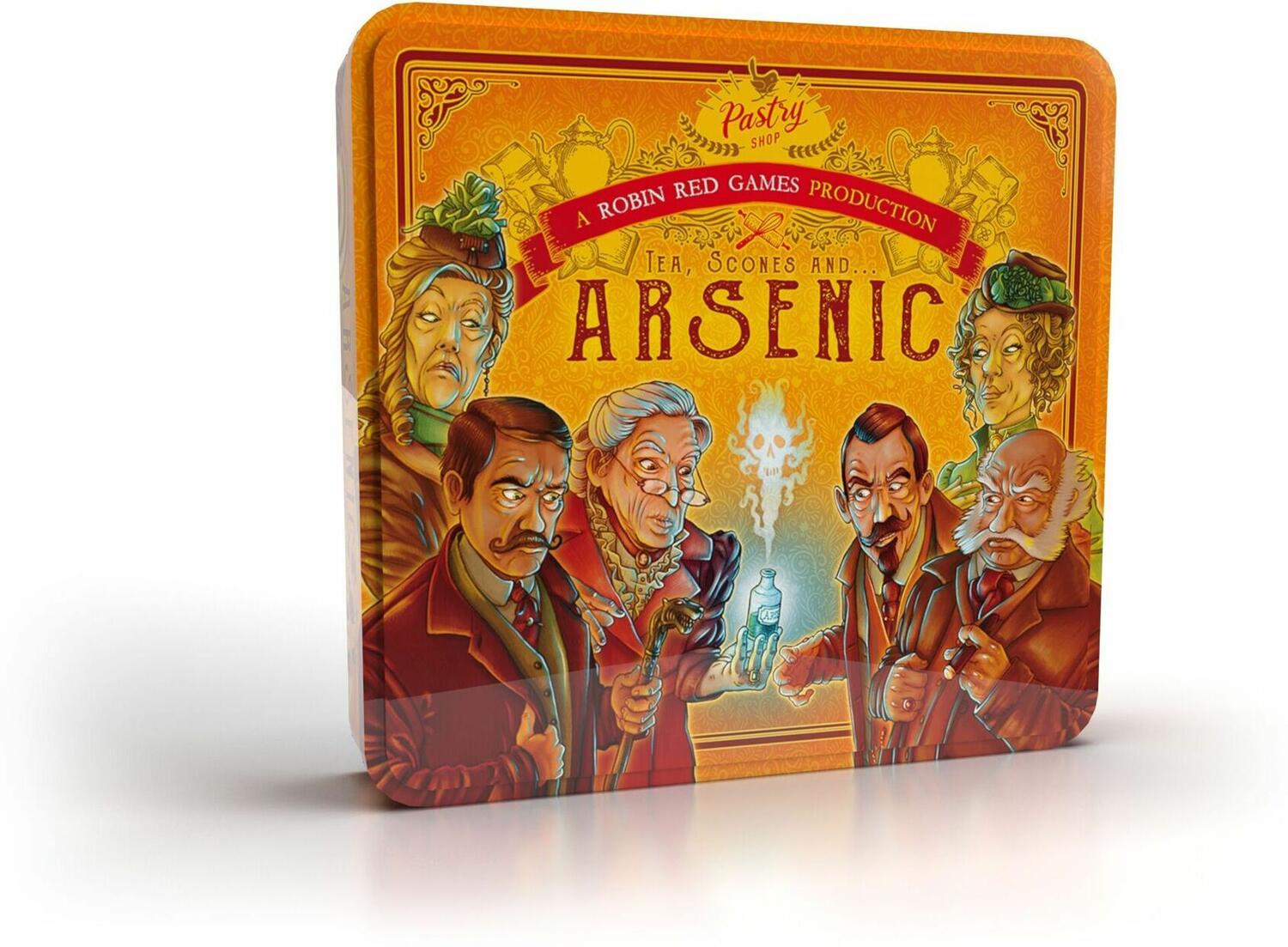 Tea, Scones, and ARSENIC Cover 3d