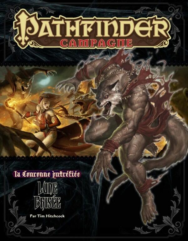 Pathfinder: La Couronne Putréfiée - Lune Brisée Cover
