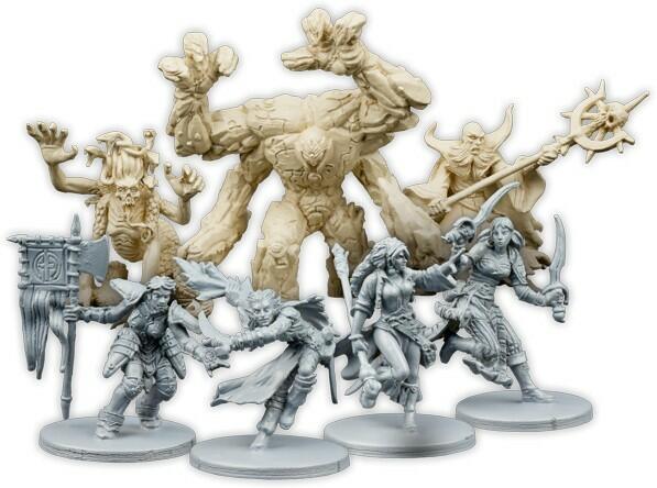 Descent: Voyages Dans les Ténèbres (Seconde Édition) - La Croisade des Oubliés Figurines