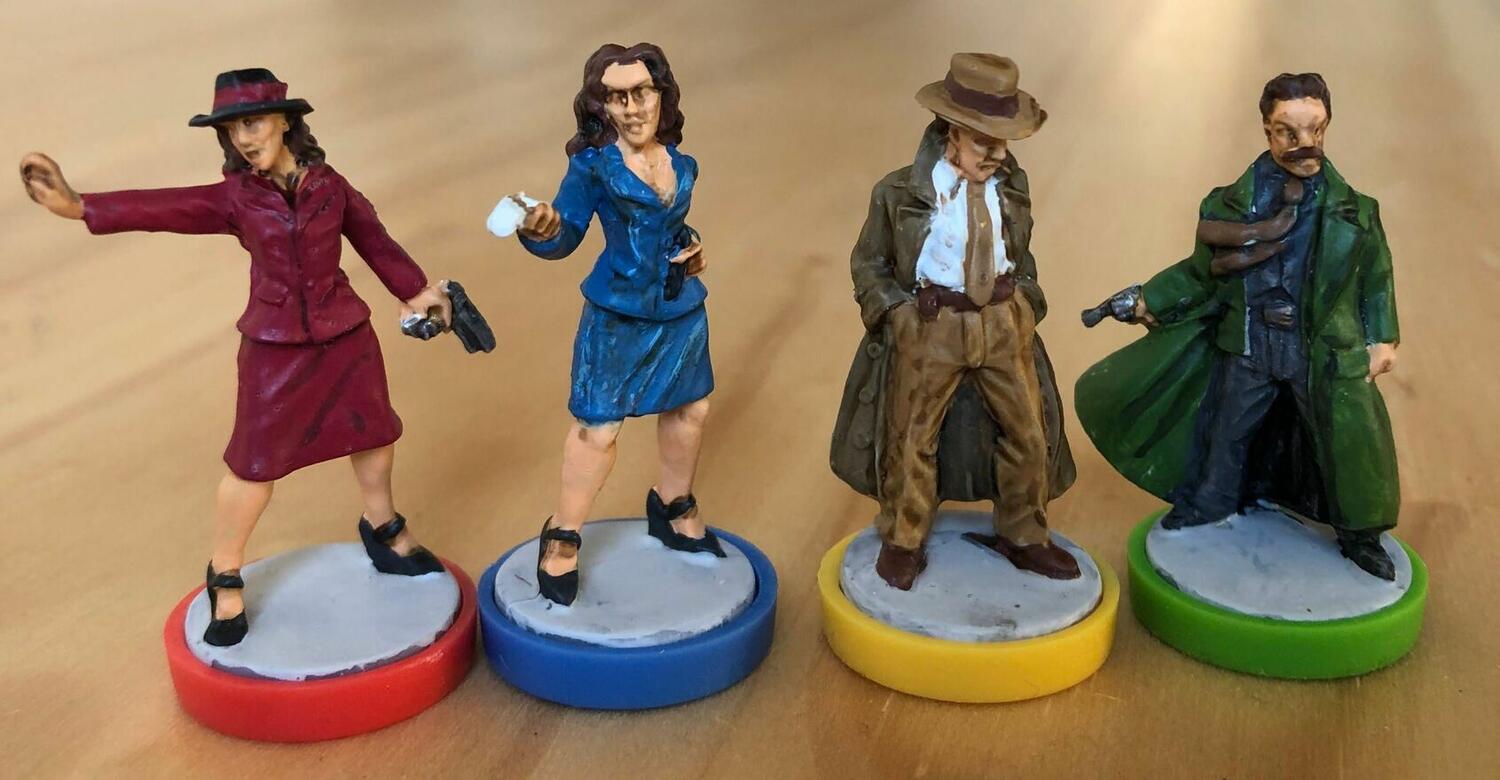 Enquêtes à Los Angeles Figurines