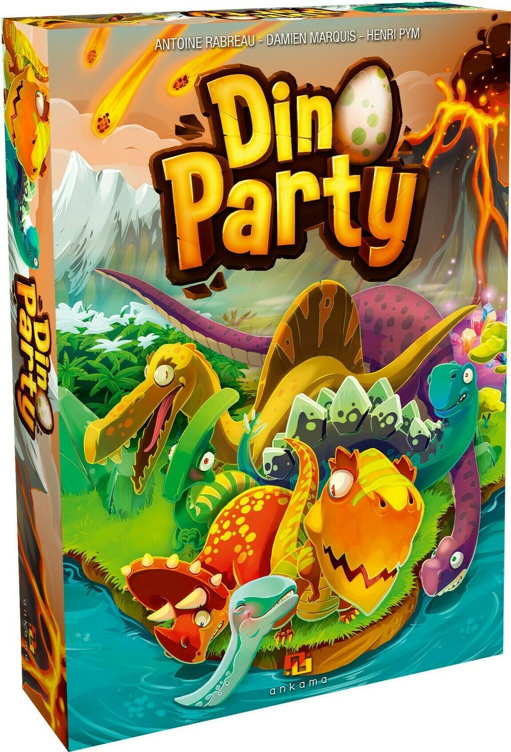 Dino Party Cover 3d