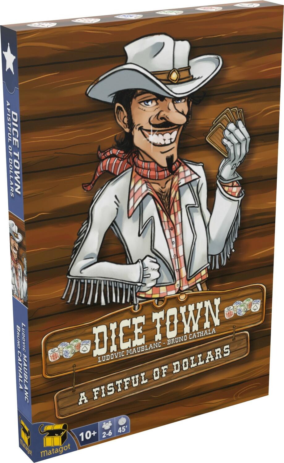 Dice Town: A Fistful of Dollars Cover 3d
