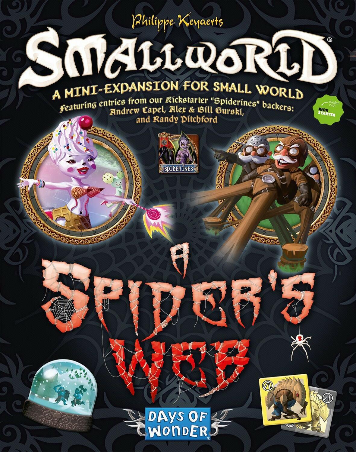 Small World: A Spider's Web Cover
