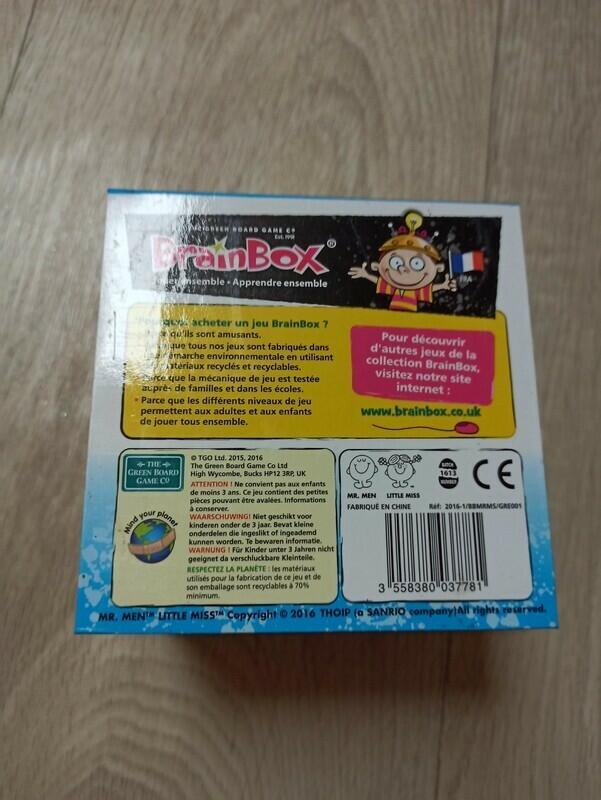 BrainBox: Monsieur Madame Back