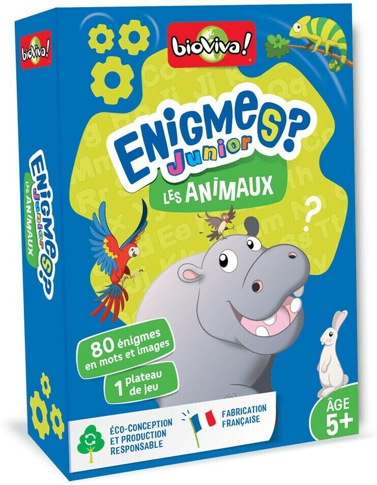 Énigmes ? Junior: Les Animaux Cover 3d