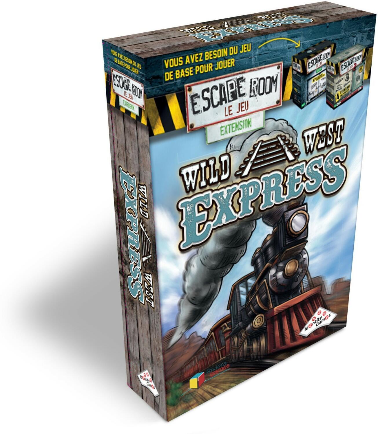 Escape Room: Le Jeu - Wild West Express Cover 3d