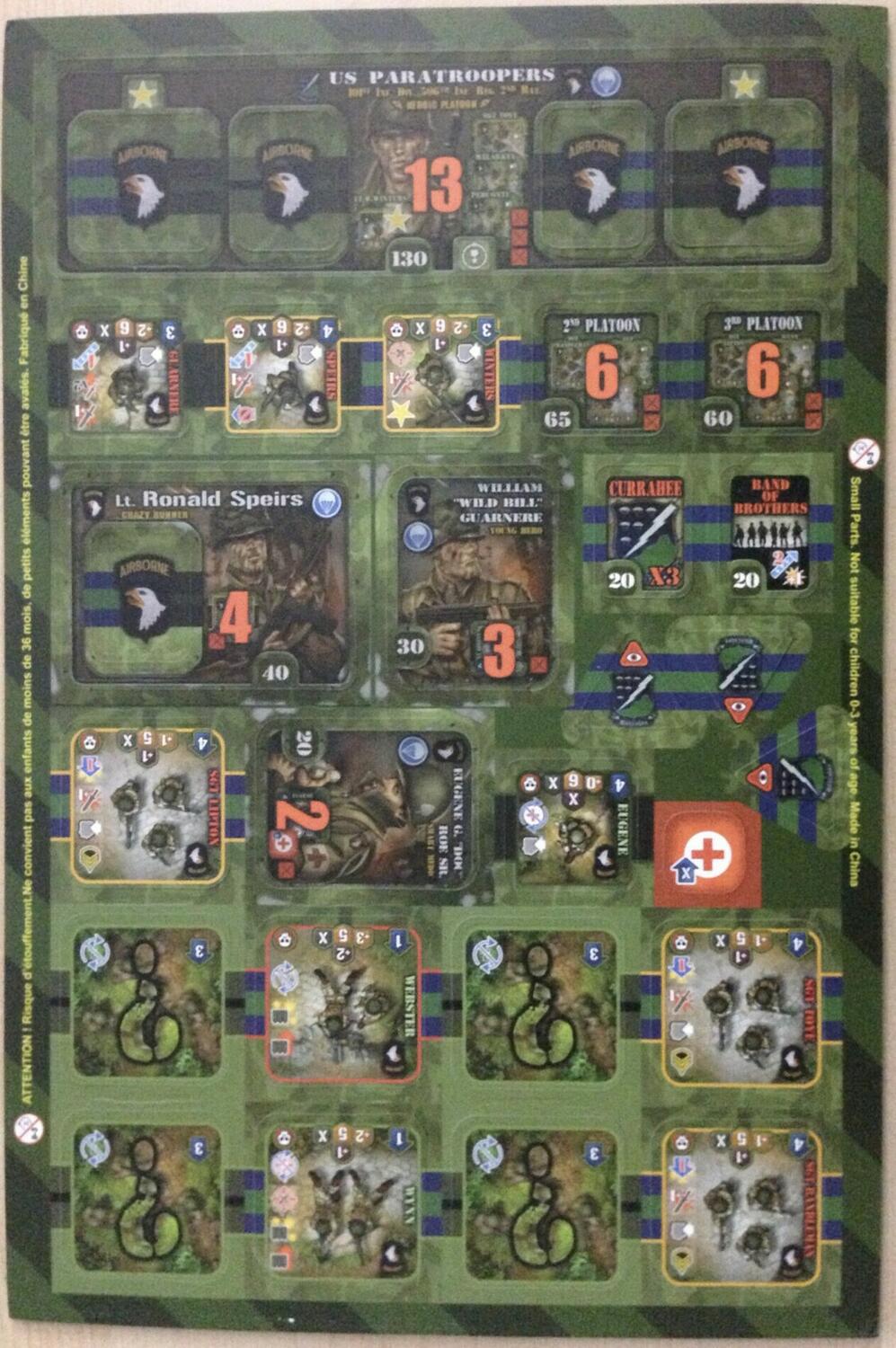 Heroes of Normandie: Gazette #3 Tuiles