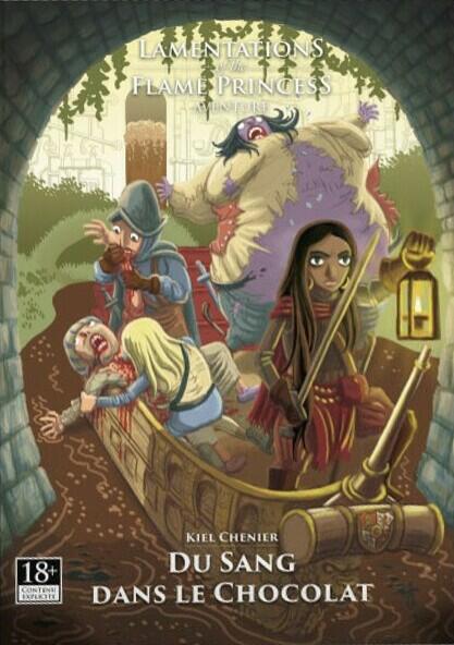 Lamentations of the Flame Princess: Du Sang dans le Chocolat Cover