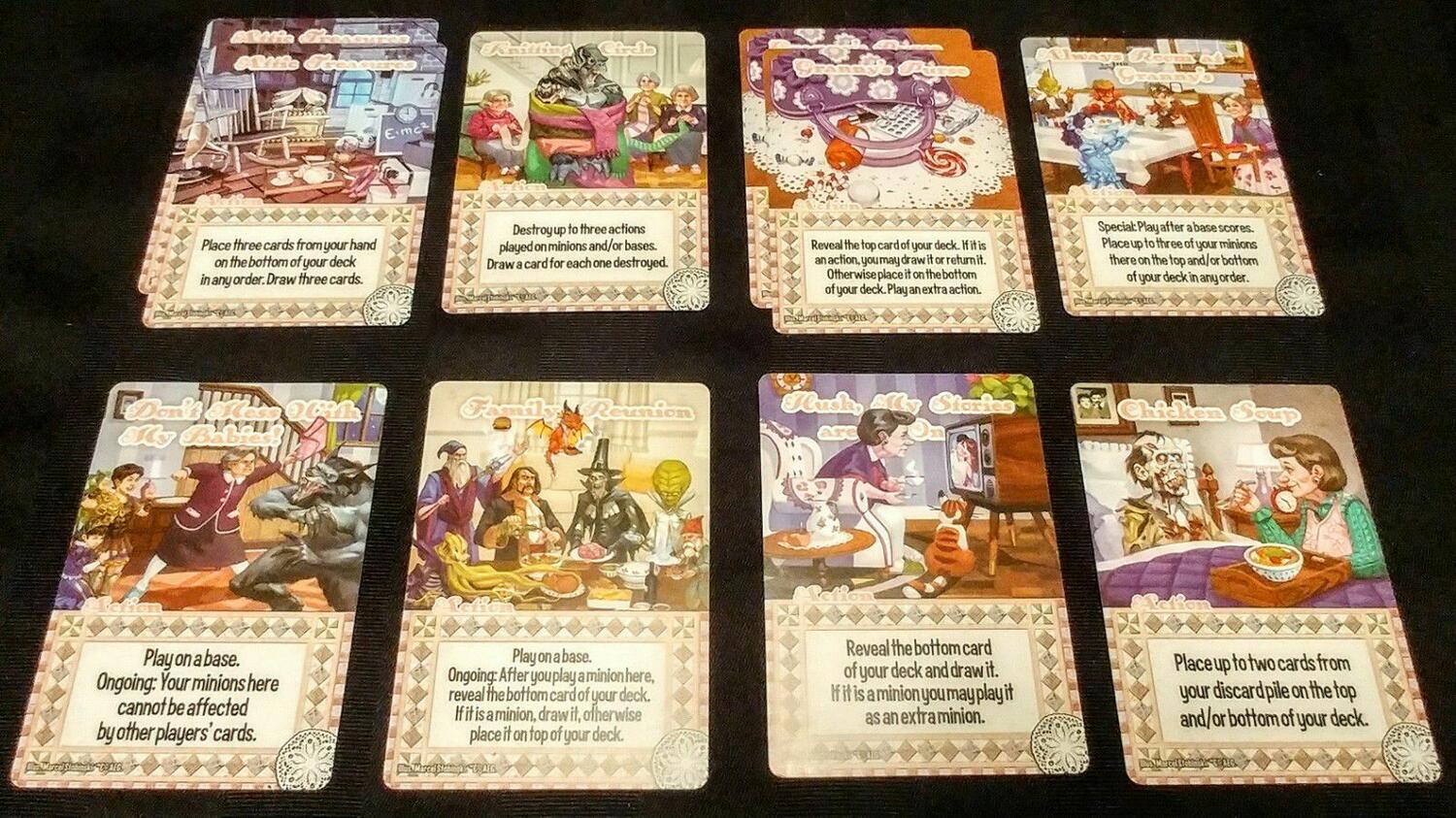 Smash Up: Conflit de Générations Cartes