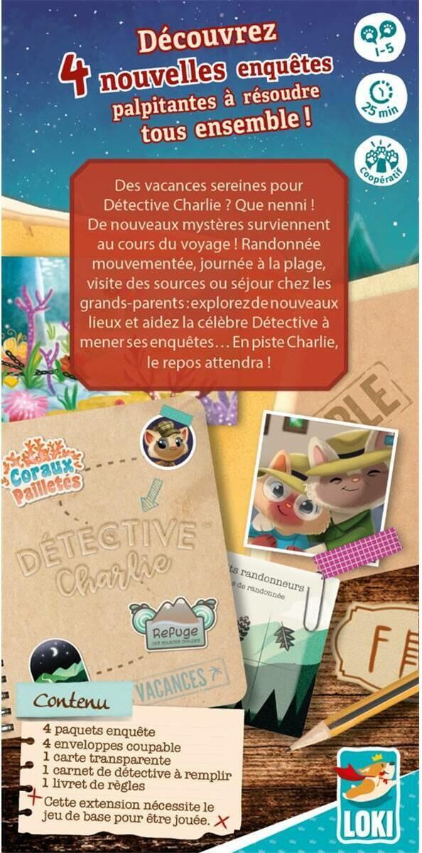 Détective Charlie: Part en Vacances Back