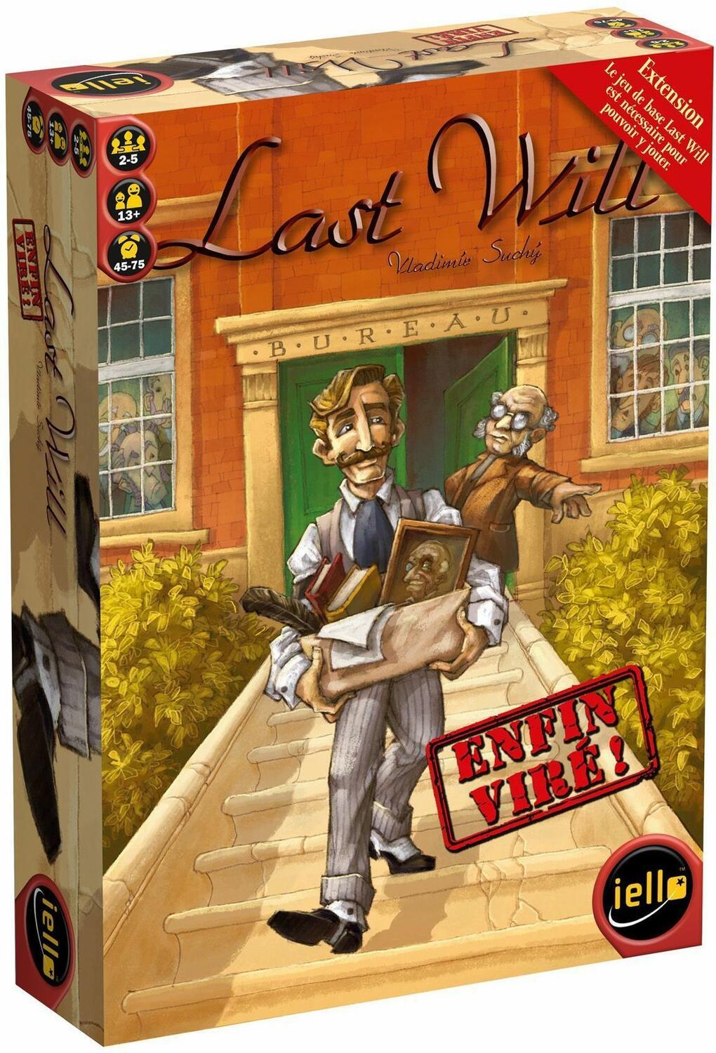 Last Will: Enfin Viré ! Cover 3d