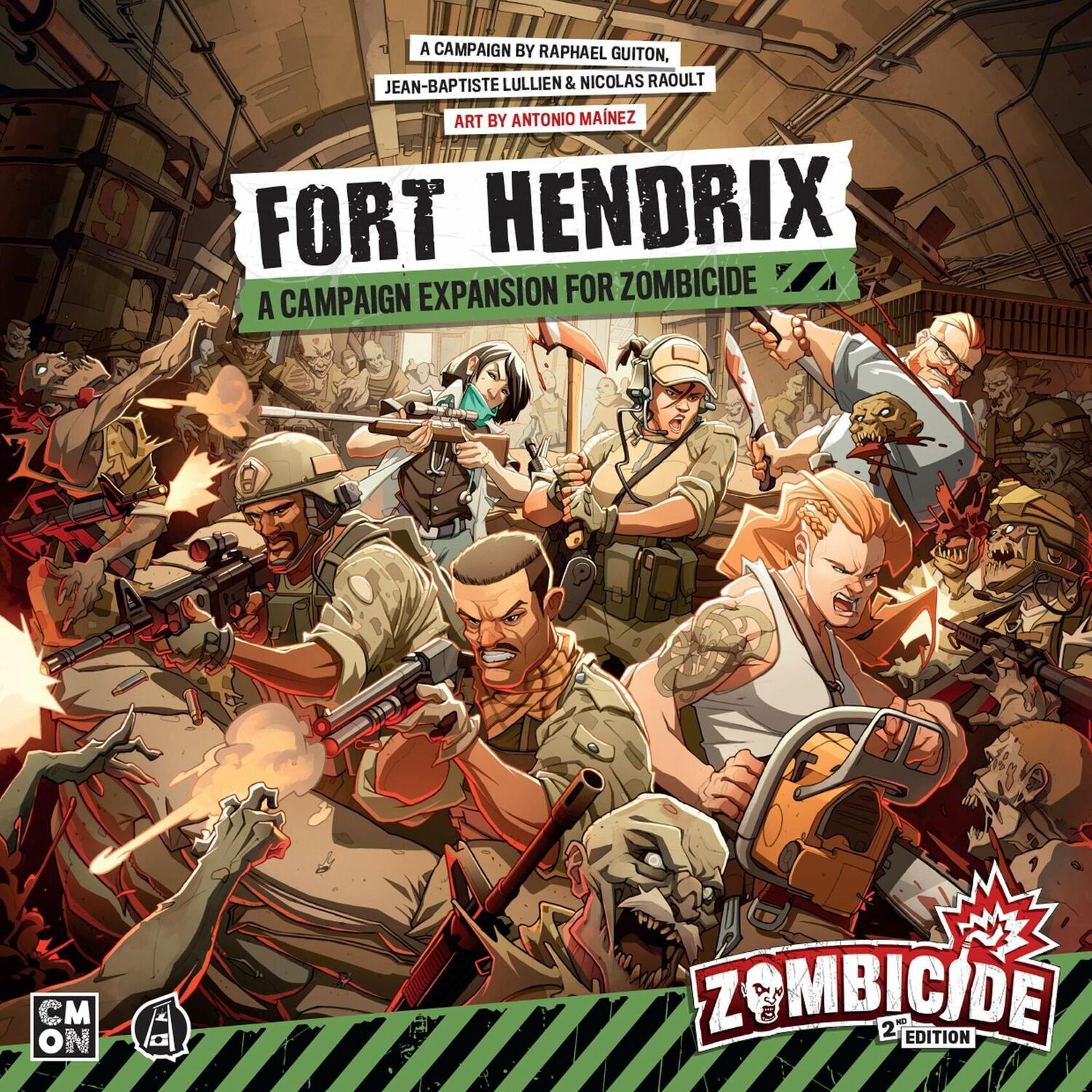 Zombicide: 2nd Édition - Fort Hendrix Cover