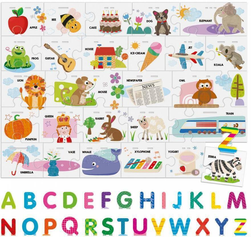 Alphabet Puzzle: Montessori Eclate