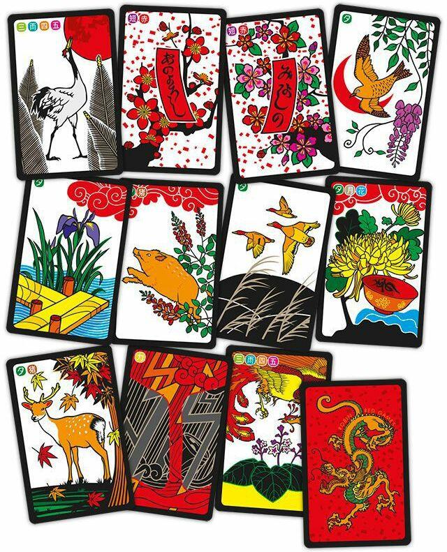 Hanafuda Koï-Koï Cartes