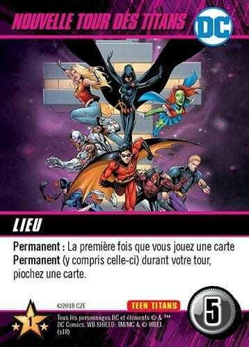 DC Comics: Deck-Building Game - Teen Titans Carte