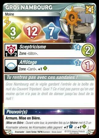 Krosmaster: Saison 04 - Outre-Tombe Carte