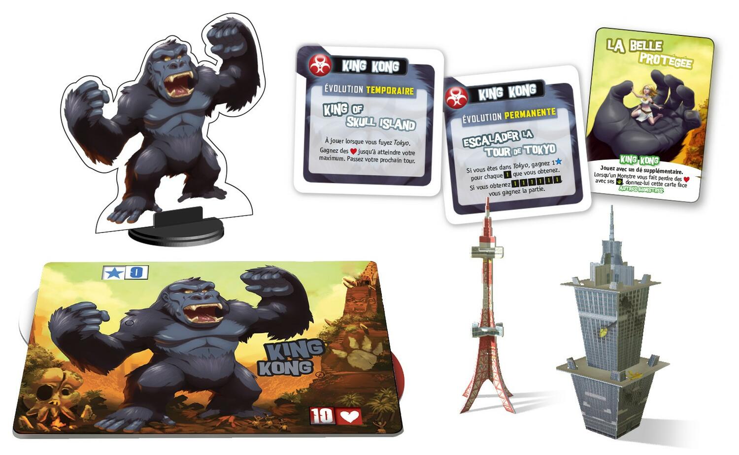 King of Tokyo/New York: Monster Pack - King Kong Eclate