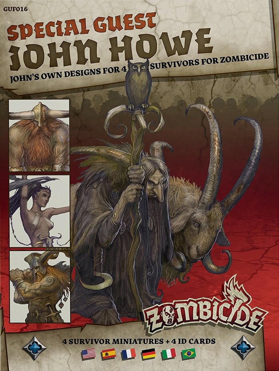 Zombicide: Black Plague - Special Guest - John Howe Cover