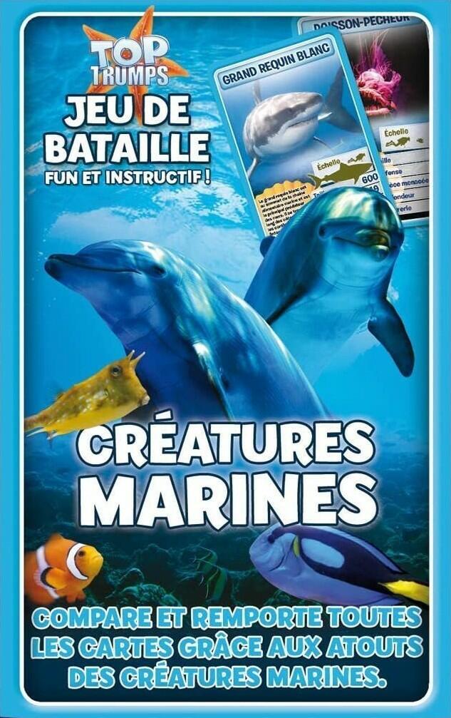 Top Trumps: Créatures Marines Cover