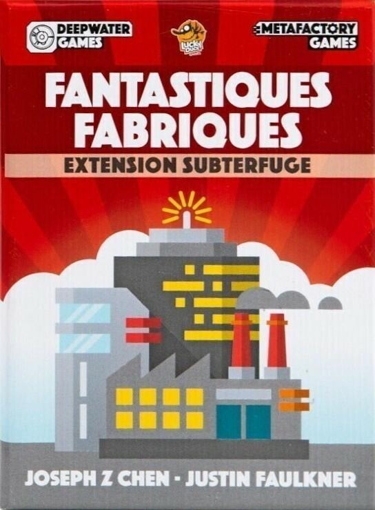 Fantastiques Fabriques: Subterfuge Cover