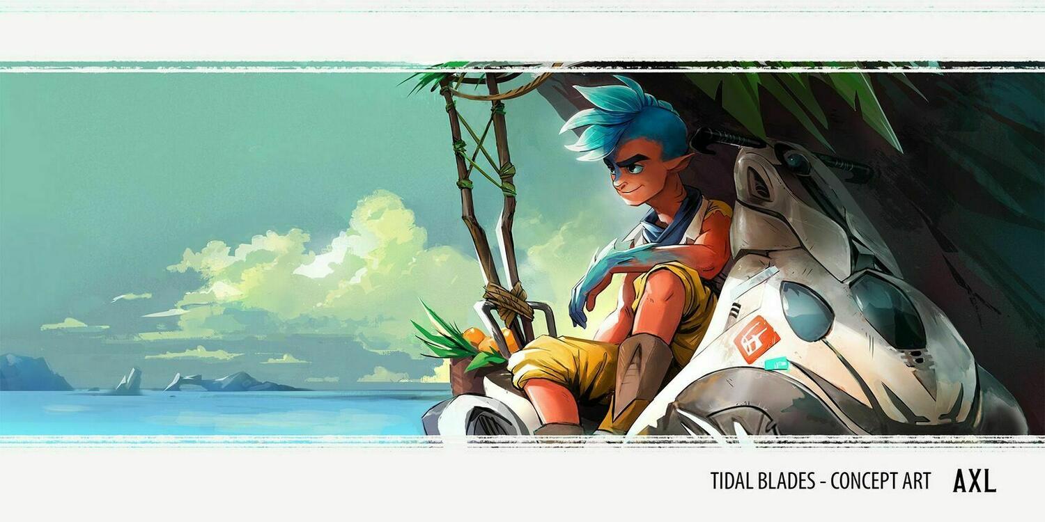 Tidal Blades: Heroes of the Reef Artwork
